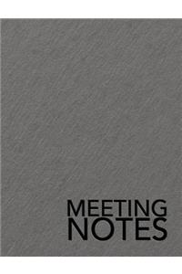 Meeting Notes