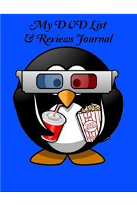 DVD Listing And Reviews Journal, Wide Ruled, 100 sheets/200 pages, 9.75