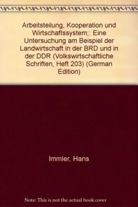 Arbeitsteilung, Kooperation Und Wirtschaftssystem