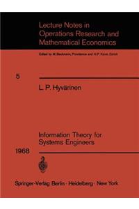 Information Theory for Systems Engineers