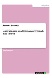 Auswirkungen von Ressourcenverbrauch und Senken