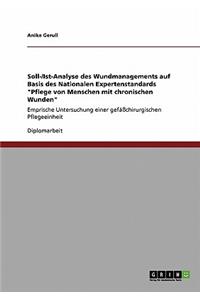 Wundmanagement auf Basis des Nationalen Expertenstandards 