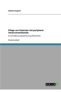 Pflege von Patienten mit peripherer Venenverweilkanüle