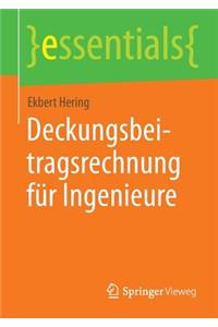 Deckungsbeitragsrechnung Für Ingenieure