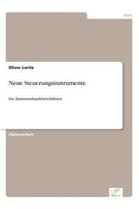Neue Steuerungsinstrumente