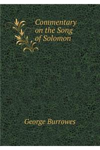 Commentary on the Song of Solomon