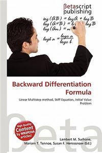 Backward Differentiation Formula