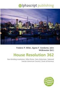 House Resolution 362