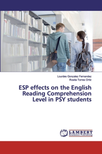 ESP effects on the English Reading Comprehension Level in PSY students