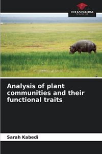 Analysis of plant communities and their functional traits