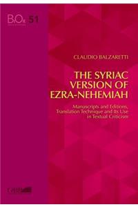 Syriac Version of Ezra-Nehemiah