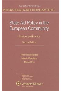 State Aid Policy in the European Community