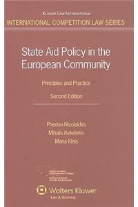 State Aid Policy in the European Community