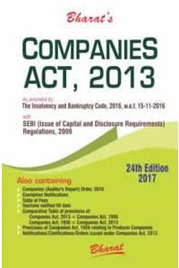 Companies Act, 2013 with SEBI (Issue of Capital and Disclosure Requirements) Regulations, 2009