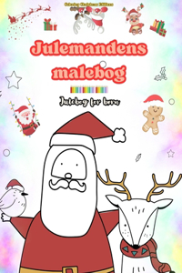 Julemandens malebog Julebog for børn Søde vinter- og julemandstegninger at nyde