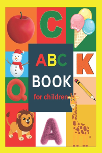 ABC Alphabet Picture Learning Book For Kids,