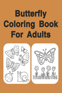 Butterfly Coloring Book For Adults