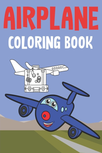 Airplane Coloring Book