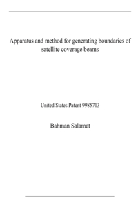 Apparatus and method for generating boundaries of satellite coverage beams