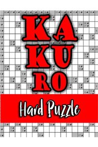 Kakuro Hard Puzzle