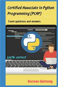 Certified Associate in Python Programming (PCAP) Exam questions and answers