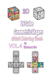 3D - 26 Cube Geometric Shapes
