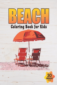 Beach Coloring Book for Kids