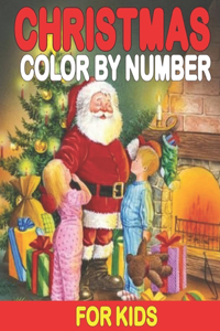 Christmas Color By Number For Kids