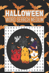 Halloween Word Search Medium