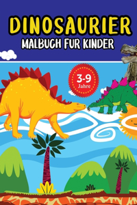 Dinosaurier Malbuch Für Kinder