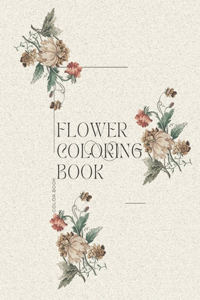 Flower Coloring Book