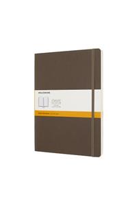 Moleskine Earth Brown Notebook Extra Large Ruled Soft