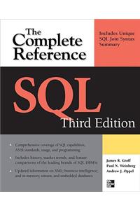 SQL the Complete Reference, 3rd Edition