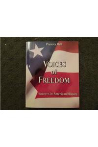 Voices of Freedom Sources in American History Textbook 1987c