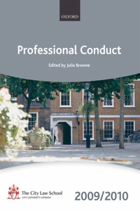 Professional Conduct 2009-2010
