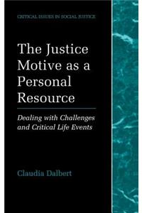 Justice Motive as a Personal Resource