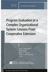 Program Evaluation in a Complex Organizational System: Lessons from Cooperative Extension