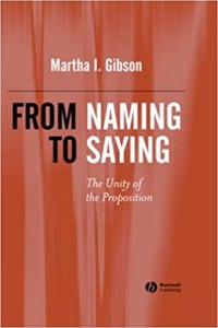 From Naming to Saying: The Unity of the Preposition