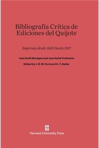 Bibliografía Crítica de Ediciones del Quijote