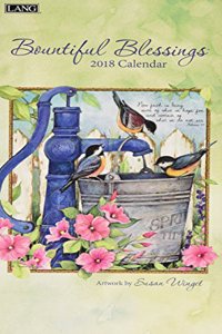 Bountiful Blessings 2018 Vertical Calendar (Deluxe Vertical Wall)