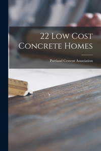 22 Low Cost Concrete Homes