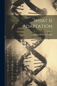 What is Adaptation