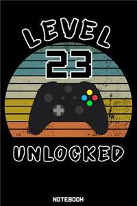 Level 23 Unlocked