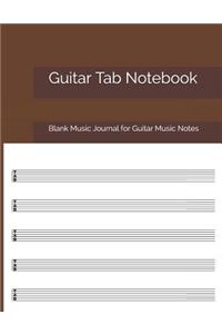 Guitar Tab Notebook