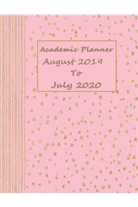 Academic Planner August 2019 to July 2020