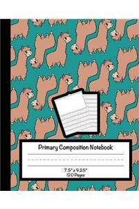 Primary Composition Notebook