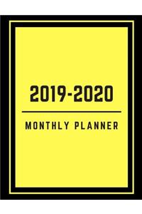 2019-2020 Monthly Planner