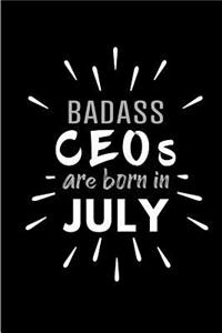 Badass CEOs Are Born In July