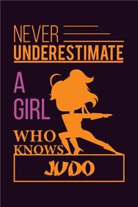 Never Underestimate A Girl Who Knows Judo