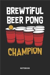Beer Pong Notebook
